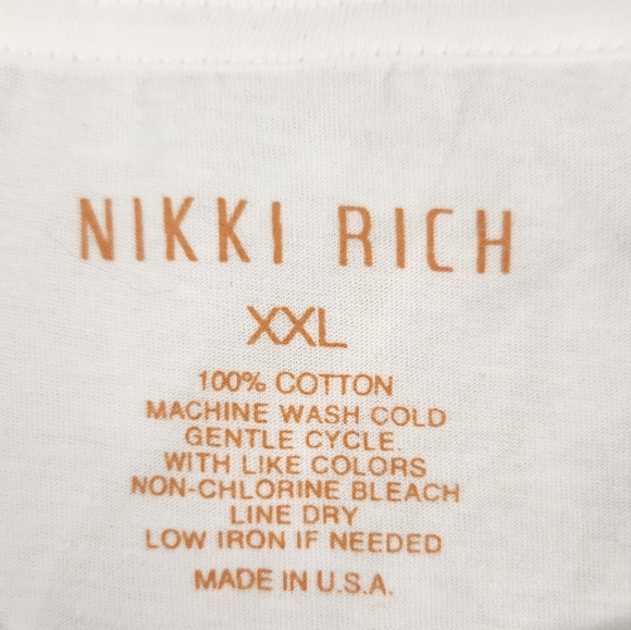 NWOT Women's Nikki Rich T-shirt - Picture 3 of 5